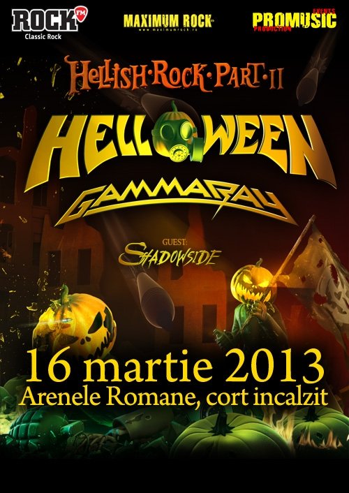 Post Image - Helloween and Gamma Ray, Arenele Romane, 16.03.13